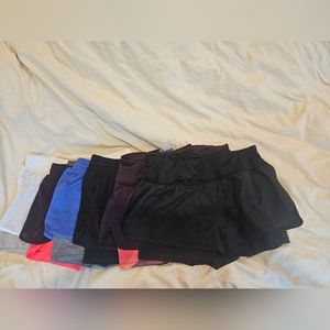 Champion exercise shorts Large (lot of 6)